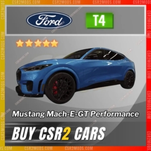 Csr2 Ford Mustang Mach E Gt Performance Gold Stars Car | Csr2 Mods