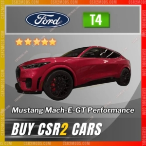 Csr2 Ford Mustang Mach E Gt Performance Gold Stars Car | Csr2 Mods