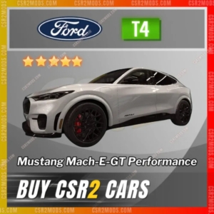 Csr2 Ford Mustang Mach E Gt Performance Gold Stars Car | Csr2 Mods
