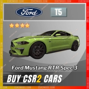 CSR2 Ford Mustang Rtr Spec 3 Gold Stars Car | CSR2 MODS