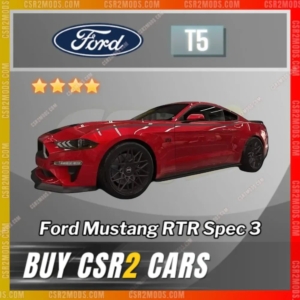 Csr2 Ford Mustang Rtr Spec 3 Gold Stars Car | Csr2 Mods