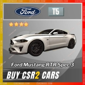 Csr2 Ford Mustang Rtr Spec 3 Gold Stars Car | Csr2 Mods