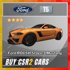 Csr2 Ford Roush Stage 3 Mustang Gold Stars Car | Csr2 Mods