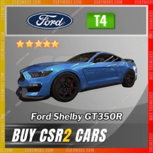 Csr2 Ford Shelby Gt350R Gold Stars Car | Csr2 Mods