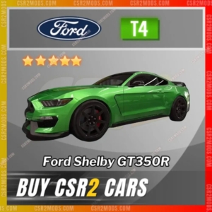 Csr2 Ford Shelby Gt350R Gold Stars Car | Csr2 Mods