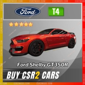 Csr2 Ford Shelby Gt350R Gold Stars Car | Csr2 Mods