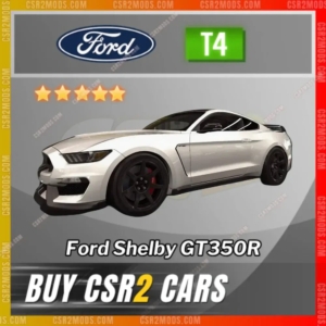 Csr2 Ford Shelby Gt350R Gold Stars Car | Csr2 Mods