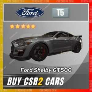 Csr2 Ford Shelby Gt500 Gold Stars Car | Csr2 Mods