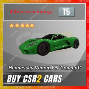 Csr2 Hennessey Venom F5 Concept Gold Stars Car | Csr2 Mods