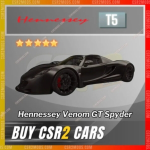 CSR2 Hennessey Venom Gt Spyder Gold Stars Car | CSR2 MODS