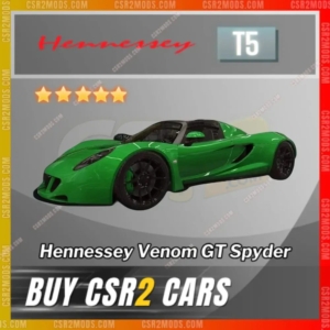 Csr2 Hennessey Venom Gt Spyder Gold Stars Car | Csr2 Mods