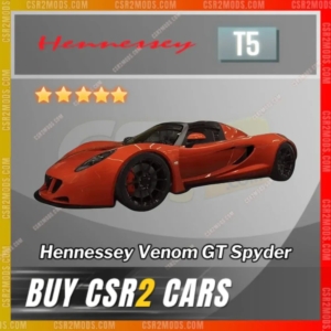 Csr2 Hennessey Venom Gt Spyder Gold Stars Car | Csr2 Mods