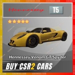 Csr2 Hennessey Venom Gt Spyder Gold Stars Car | Csr2 Mods