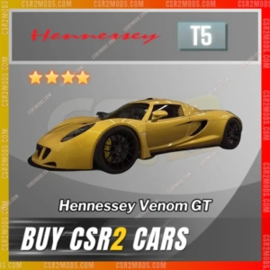 Csr2 Hennessey Venom Gt Gold Stars Car | Csr2 Mods