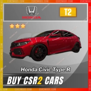 Csr2 Honda Civic Type R Gold Stars Car | Csr2 Mods