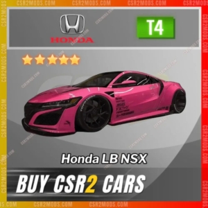 Csr2 Honda Lb Nsx Gold Stars Car | Csr2 Mods