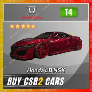 Csr2 Honda Lb Nsx Gold Stars Car | Csr2 Mods