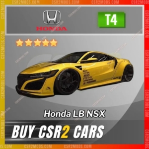 Csr2 Honda Lb Nsx Gold Stars Car | Csr2 Mods