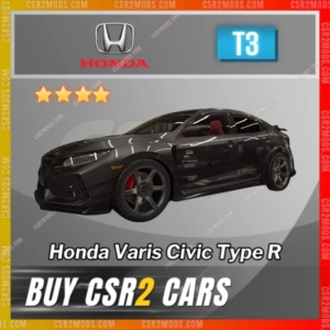 Csr2 Honda Varis Civic Type R Gold Stars Car | Csr2 Mods