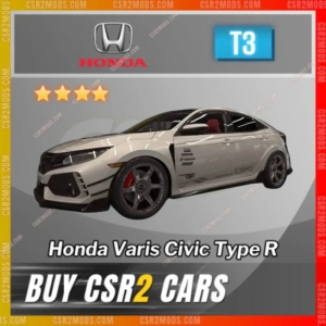 Csr2 Honda Varis Civic Type R Gold Stars Car | Csr2 Mods