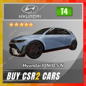 Csr2 Hyundai Ioniq 5 N Gold Stars Car | Csr2 Mods