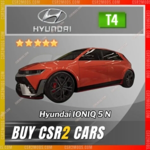 Csr2 Hyundai Ioniq 5 N Gold Stars Car | Csr2 Mods