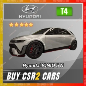 Csr2 Hyundai Ioniq 5 N Gold Stars Car | Csr2 Mods