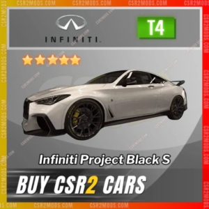 CSR2 Infiniti Project Black S Gold Stars Car | CSR2 MODS