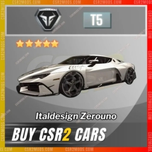 Csr2 Italdesign Zerouno Gold Stars Car | Csr2 Mods