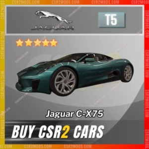 Csr2 Jaguar C X75 Gold Stars Car | Csr2 Mods