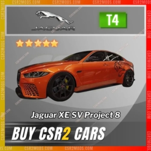 Csr2 Jaguar Xe Sv Project 8 Gold Stars Car | Csr2 Mods