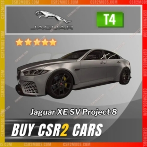 Csr2 Jaguar Xe Sv Project 8 Gold Stars Car | Csr2 Mods