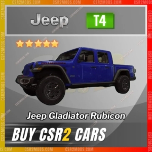CSR2 Jeep Gladiator Rubicon Gold Stars Car | CSR2 MODS