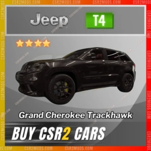 CSR2 Jeep Grand Cherokee Trackhawk Gold Stars Car | CSR2 MODS