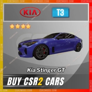 CSR2 Kia STInger Gt Gold Stars Car | CSR2 MODS