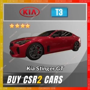 Csr2 Kia Stinger Gt Gold Stars Car | Csr2 Mods