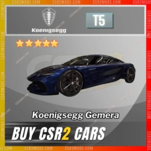 CSR2 Koenigsegg Gemera Gold Stars Car | CSR2 MODS