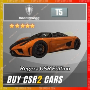 Csr2 Koenigsegg Regera Csr Edition Gold Stars Car | Csr2 Mods