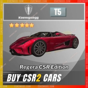 Csr2 Koenigsegg Regera Csr Edition Gold Stars Car | Csr2 Mods