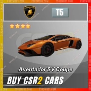 Csr2 Lamborghini Aventador Sv Coupe Gold Stars Car | Csr2 Mods