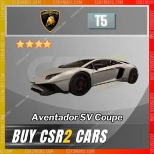 Csr2 Lamborghini Aventador Sv Coupe Gold Stars Car | Csr2 Mods
