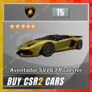 Csr2 Lamborghini Aventador Svj 63 Roadster Gold Stars Car | Csr2 Mods