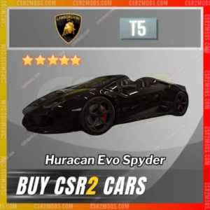 CSR2 Lamborghini Huracan Evo Spyder Gold Stars Car | CSR2 MODS