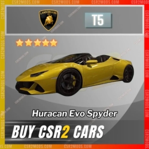 Csr2 Lamborghini Huracan Evo Spyder Gold Stars Car | Csr2 Mods
