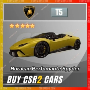 Csr2 Lamborghini Huracan Perfomante Spyder Gold Stars Car | Csr2 Mods