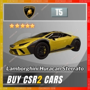 CSR2 Lamborghini Huracan Sterrato Gold Stars Car | CSR2 MODS