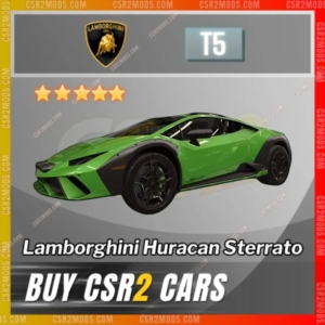 Csr2 Lamborghini Huracan Sterrato Gold Stars Car | Csr2 Mods