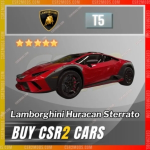 Csr2 Lamborghini Huracan Sterrato Gold Stars Car | Csr2 Mods
