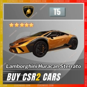 Csr2 Lamborghini Huracan Sterrato Gold Stars Car | Csr2 Mods