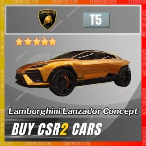 Csr2 Lamborghini Lanzador Concept Gold Stars Car | Csr2 Mods